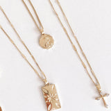 Sierra Fine Necklace Set - Zlato