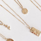Sierra Fine Necklace Set - Zlato