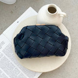 Vasanti Woven Clutch - Crna