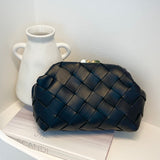 Vasanti Woven Clutch - Crna
