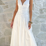 Sanya Maxi Haljina - Bela