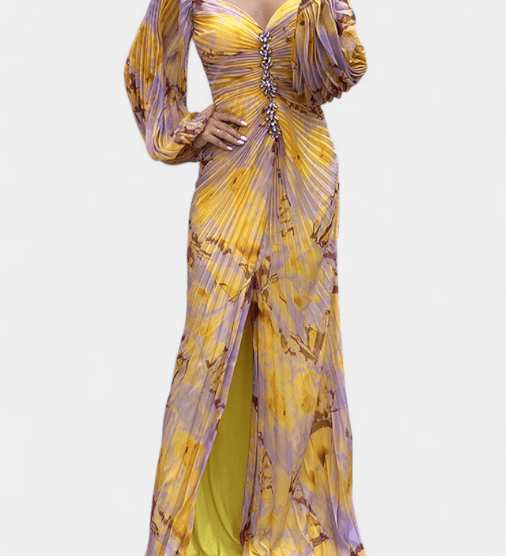 Quintessa™ | Šarena Plisirana Maxi