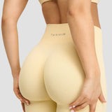 Elevate™ Sculpting Leggings sa Visokim Strukom | Zlatno Maslac