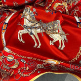 Rossana-huivi (100 % svila - 68 cm)