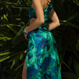 Barzilio Maxi Haljina - Calista Zelena