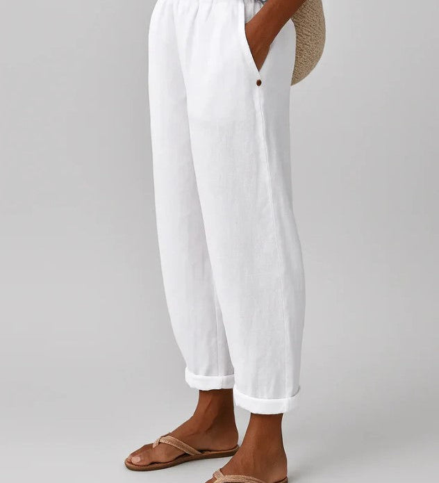 Stella | Bezvremene pantalone od platna