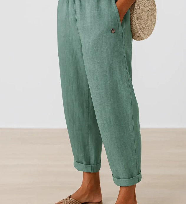 Stella | Bezvremene pantalone od platna