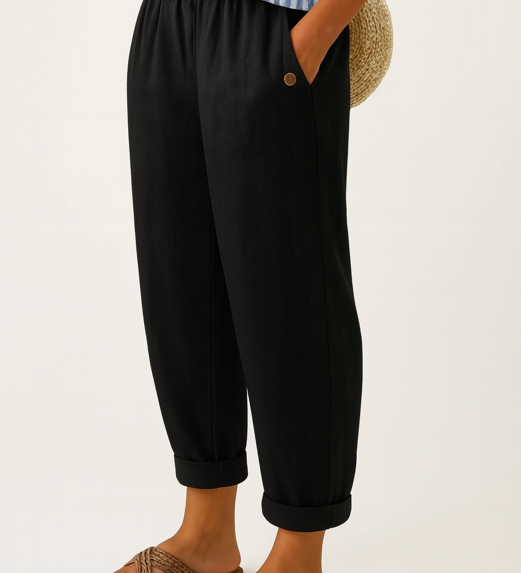 Stella | Bezvremene pantalone od platna