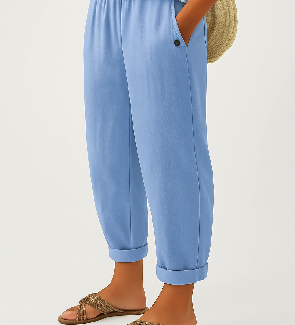 Stella | Bezvremene pantalone od platna