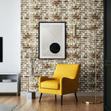 Mosaicová dřevěná stěna Weave Cube