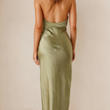 Chloe Maxi Haljina - Maslina