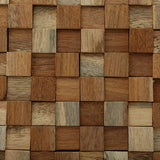 Mosaicový nástěnný panel Cubix Rue Wood