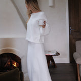 Cohen Pleteni Midi Suknja - Off White