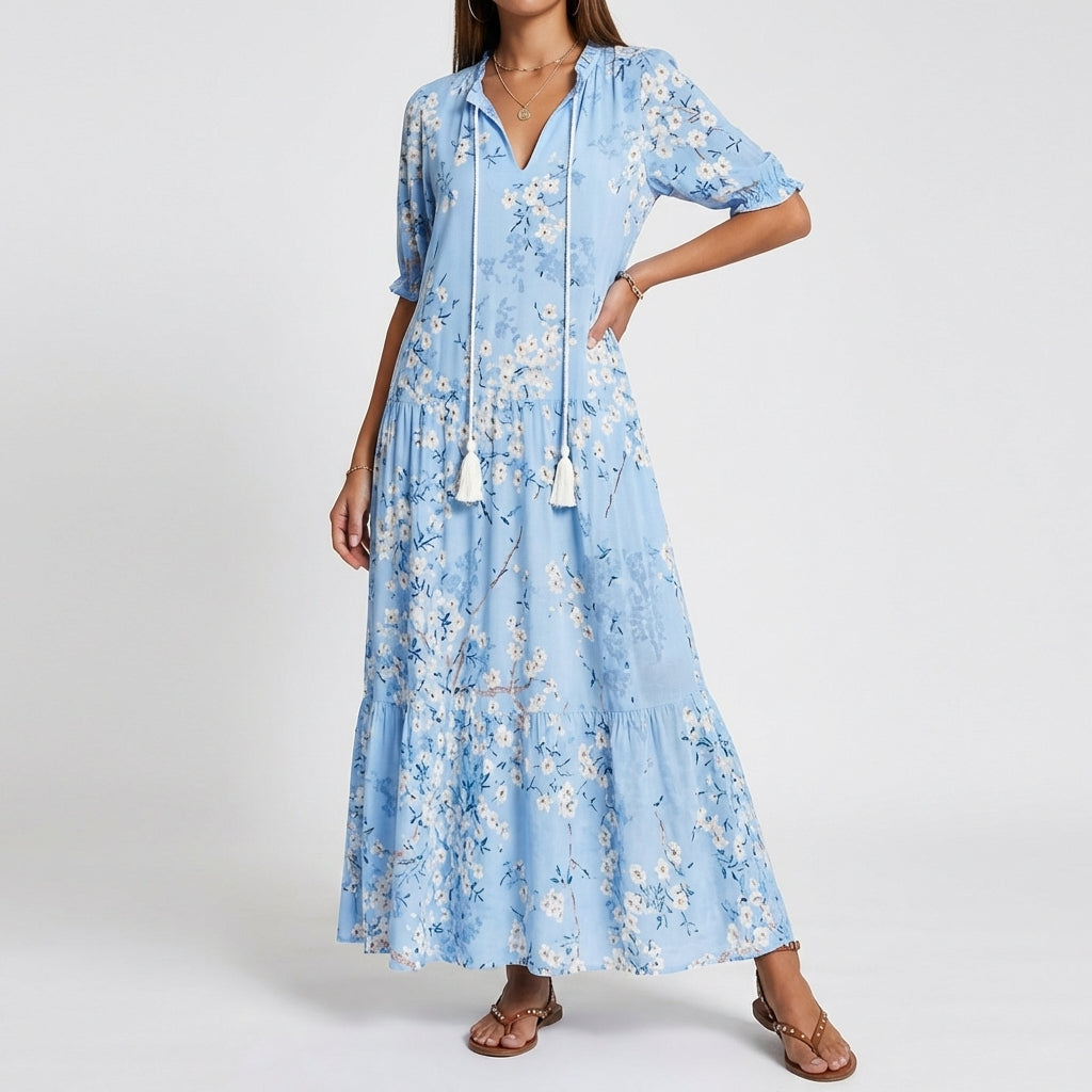 ARIA | Boho Haljina sa Pokrivačem za Stomak
