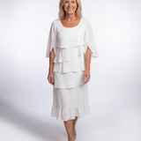 Charlotte | Elegantna midi haljina koja prikriva stomak