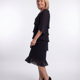 Charlotte | Elegantna midi haljina koja prikriva stomak