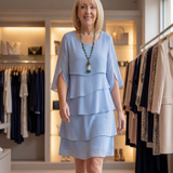 Charlotte | Elegantna midi haljina koja prikriva stomak