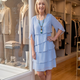 Charlotte | Elegantna midi haljina koja prikriva stomak