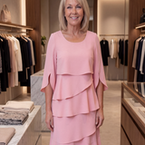 Charlotte | Elegantna midi haljina koja prikriva stomak