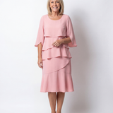 Charlotte | Elegantna midi haljina koja prikriva stomak