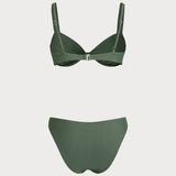 Vojska Zelena Bikini Setovi sa Žicom