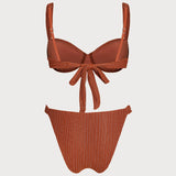 Bikini Set sa Činčom u Boji Cigle