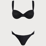 Crni Bikini Set sa Šljokicama